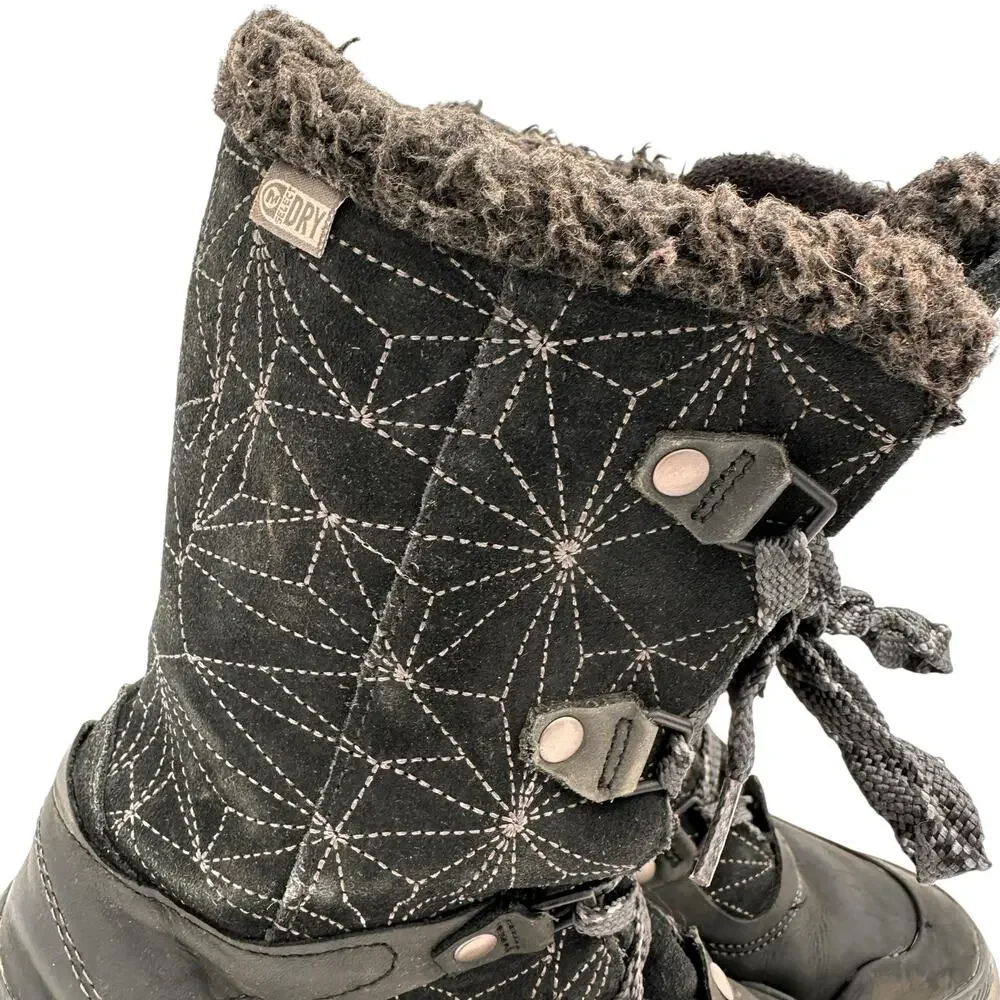 Merrell Women's Silverspun Lace Up Waterproof Winter Boots Size 9.5
